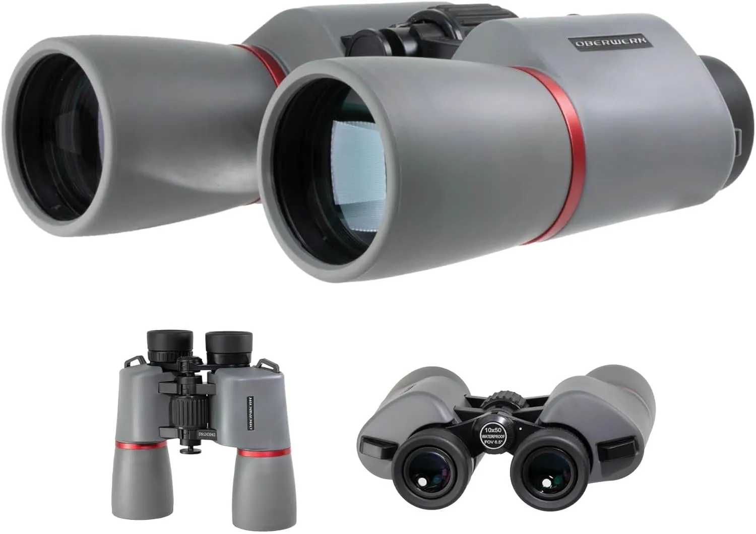 10x50 Explore Binoculars - Compact & Lightweight Binoculars for Adults | Bird Watching, Hiking, & Outdoor Use | Wide 6.0 FOV | Fully Multi-Coated & Waterproof | Includes Case & Neck Strap