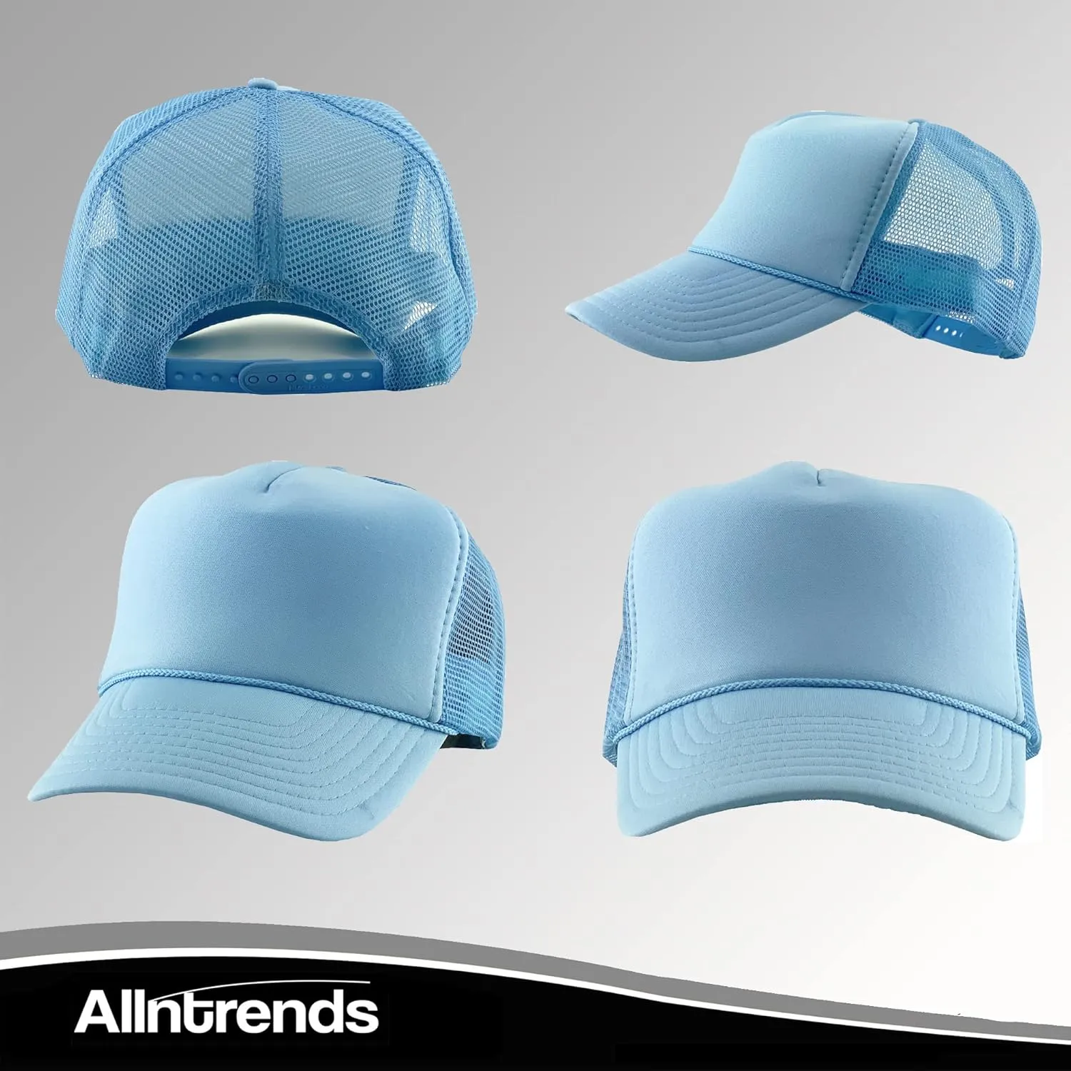 ALLNTRENDS Veterans for Trump Trucker Hat Trump 2024 Caps Adjustable Baseball Hats