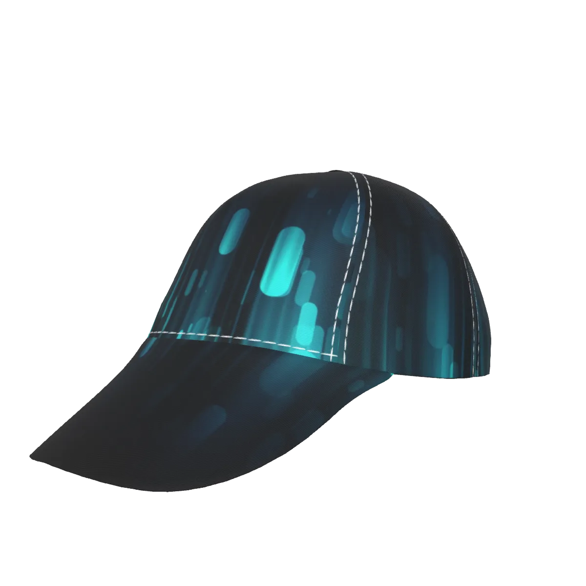 Blue Dude Peaked Cap