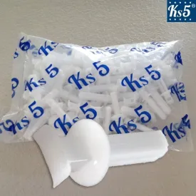 CABLE TIE GUN - WHITE PLUGS (BAG OF 100)  KEL-508W