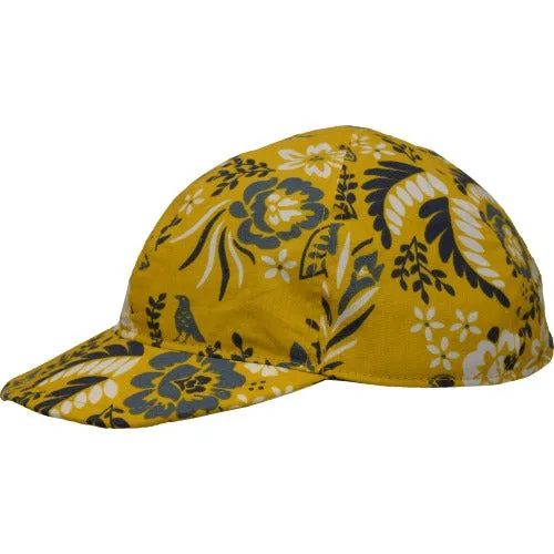 Child Cotton Print and Linen Ball Cap Clearance