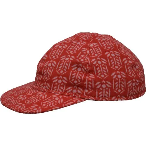 Child Cotton Print and Linen Ball Cap Clearance
