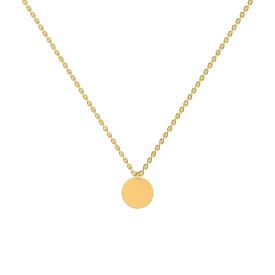 Engraved statement necklace
