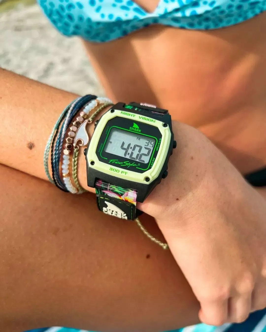 Freestyle Shark Classic Clip Watch - Plumeria Mint
