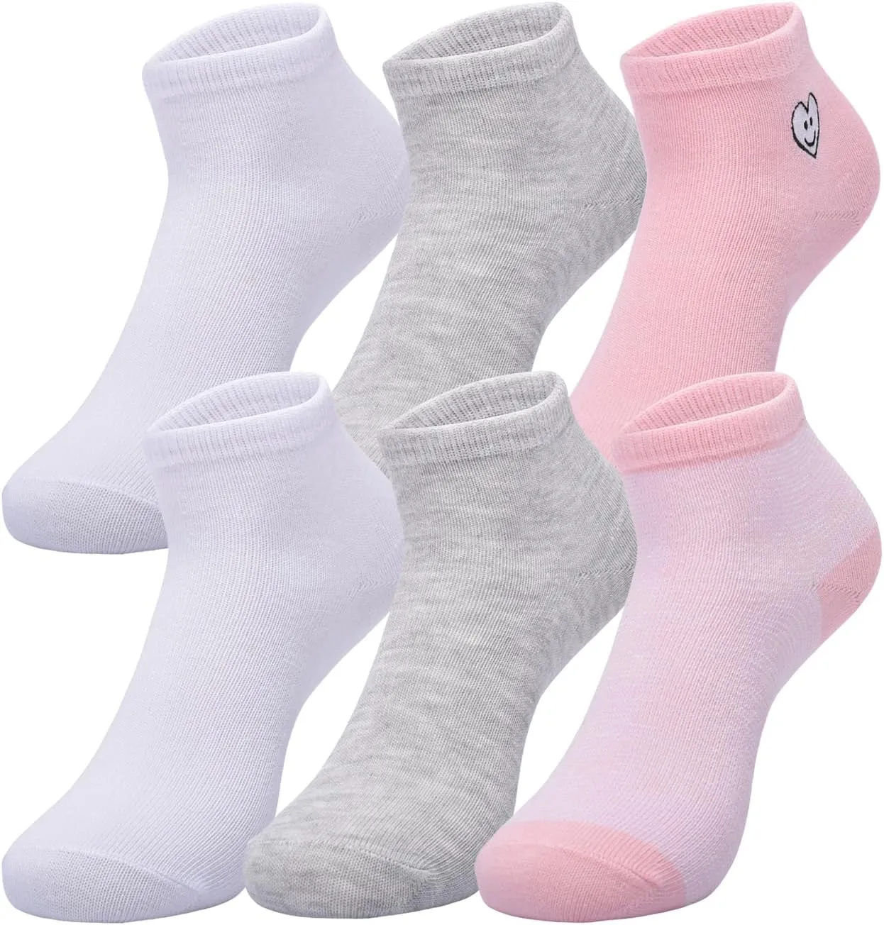 GAP Girls Quarter Crew Socks, Multi-Pack Kids Socks, Soft & Stretchy, Comfortable