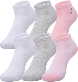 GAP Girls Quarter Crew Socks, Multi-Pack Kids Socks, Soft & Stretchy, Comfortable