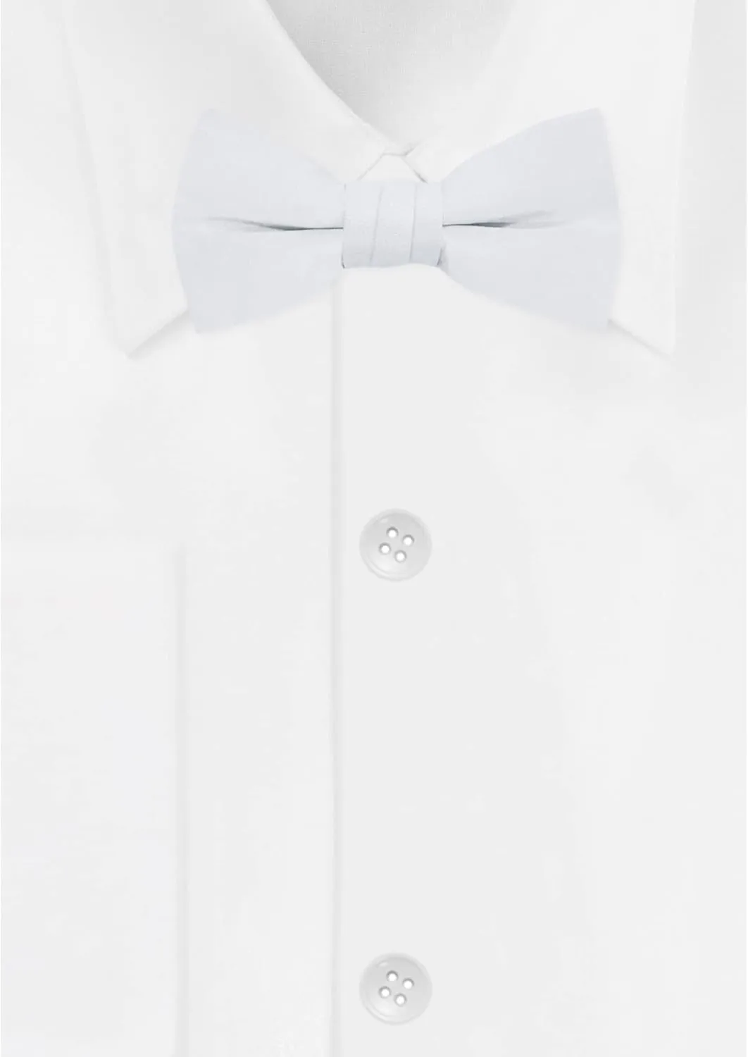 Jacob Alexander Boy's Kids Pretied Banded Adjustable Solid Color Bowtie