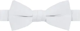 Jacob Alexander Boy's Kids Pretied Banded Adjustable Solid Color Bowtie