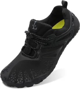 L-RUN Barefoot Water Shoes Women Mens Aqua Sock Athletic Hiking Water Sports Shoes for Swim Beach Pool Sand Diving Walking
