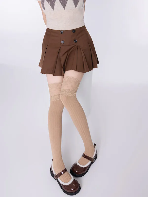 Lace angel lolita aesthetic stockings