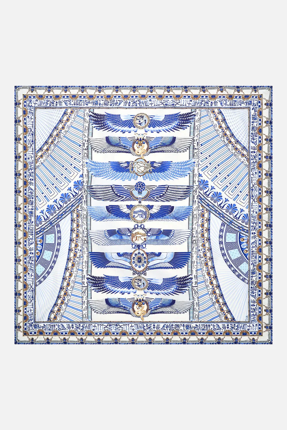 LARGE SQUARE SCARF DANCING WITH DAYLIGHT