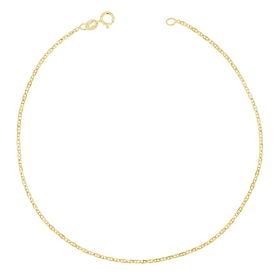 Mariner Anchor Chain Link Anklet