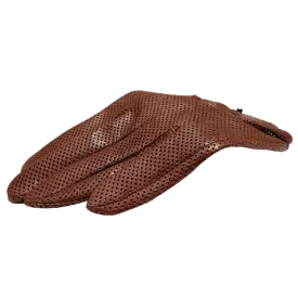 Mens Unlined Leather Glove For Fitted Tight