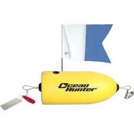 Oceanpro Torpedo Float (with flag and line)