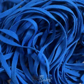 Premium Flat Laces - Blue (3-PACK)