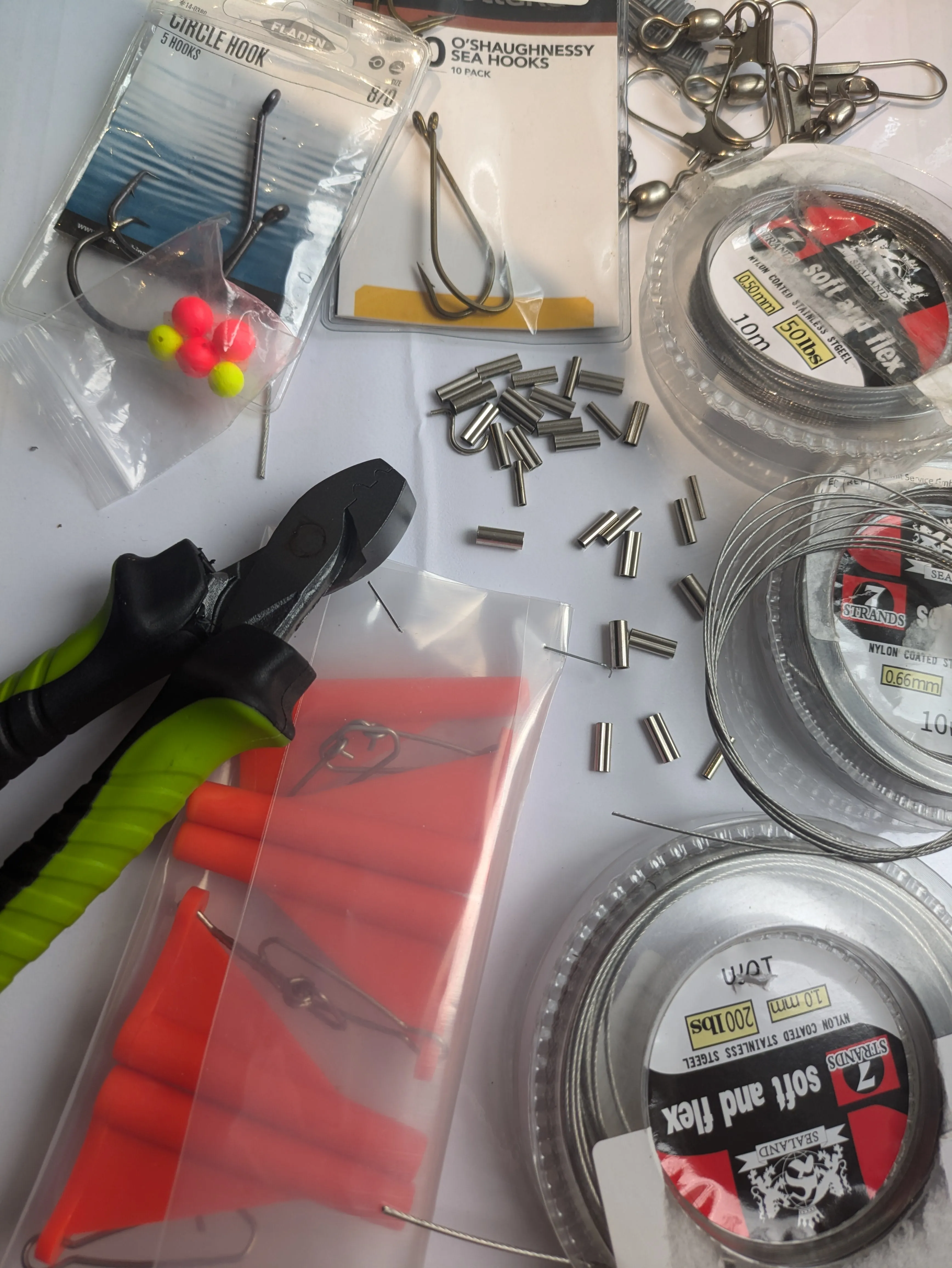 Ready To Go Sea Fishing Wire Trace Rigs