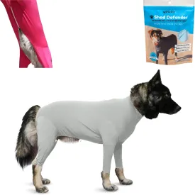 Shed Defender Sport Dog Onesie for Dog Shedding, Seen on Shark Tank, Lightweight Breathable, Bodysuit for Dogs, Pet Jumpsuit, Dog Body Suit, Shed Shirt, Full Body Shed Suit, Hot Spots, Vet Approved