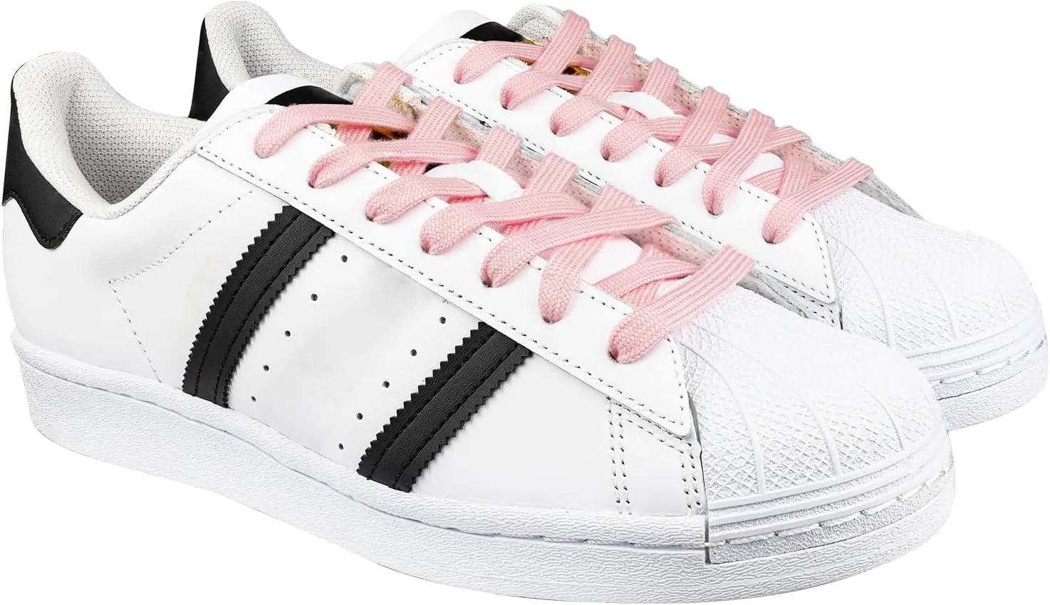 ShoeLaces for Adidas Superstars Samba Grand Court, Flat Shoe Laces Replacement Laces for Sneaker Shoes