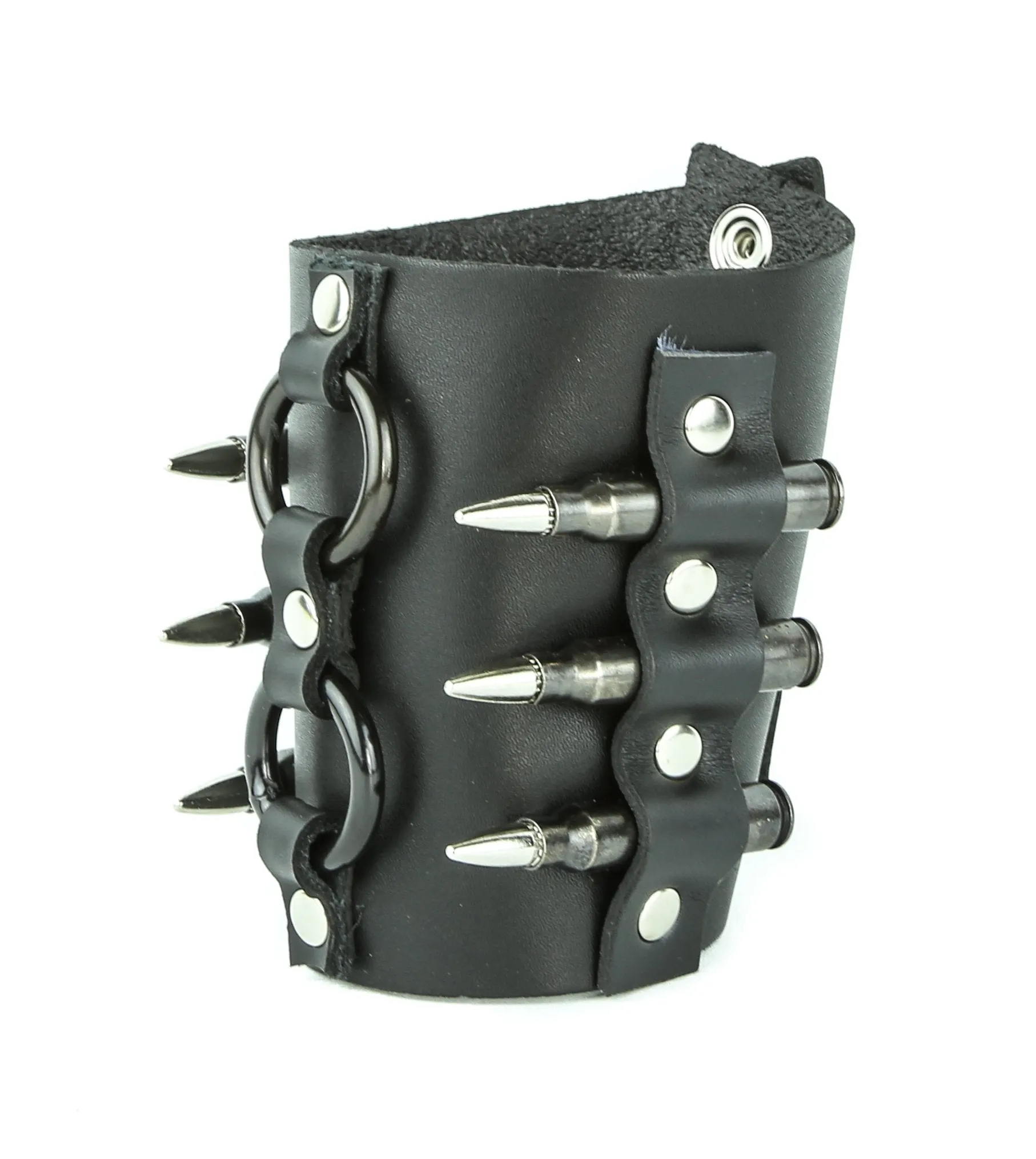 Side Bullet Middle Ring Bracelet