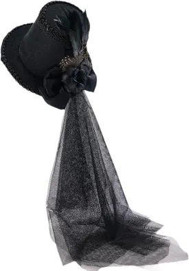 Steampunk Top Hat Headband Retro Costume Accessories Cosplay Headwear Fedoras for Halloween Women Men Adults Masquerade