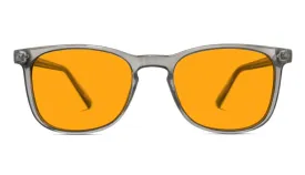 SunDown Taylor Blue Blocking Glasses - Pearl Grey - Readers