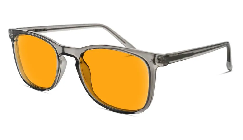SunDown Taylor Blue Blocking Glasses - Pearl Grey - Readers