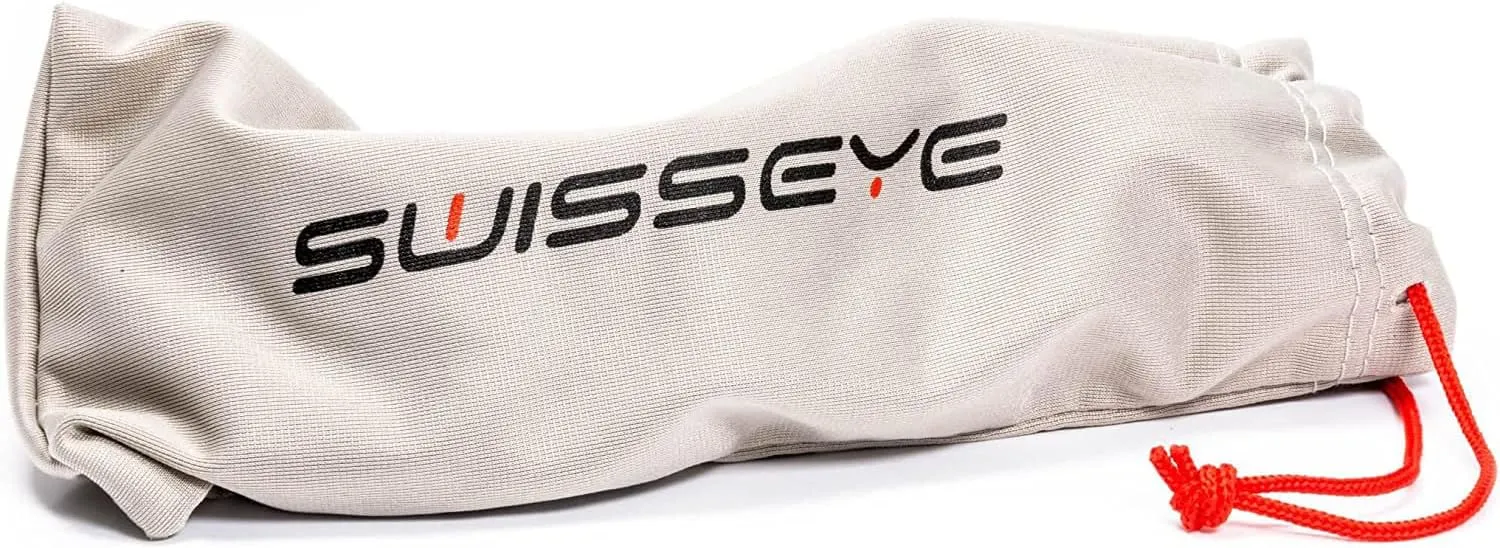 SWISSEYE Freeride Sports Sunglasses (100% UVA, UVB and UVC protection, shatterproof, rubberized nose area, microfiber bag)