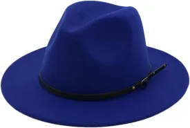 Unisex Fedora Hat Vintage Felted Jazz Top Hats Couple Trend Party Wedding Performance Cap