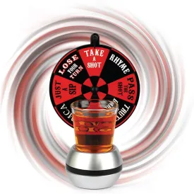 Wheel of Shot Glasses - Roulette-Style Party Game - Spin The Roulette Wheel for Fun Challenges - for Bachelor Party, 21st Birthday, and Home Parties