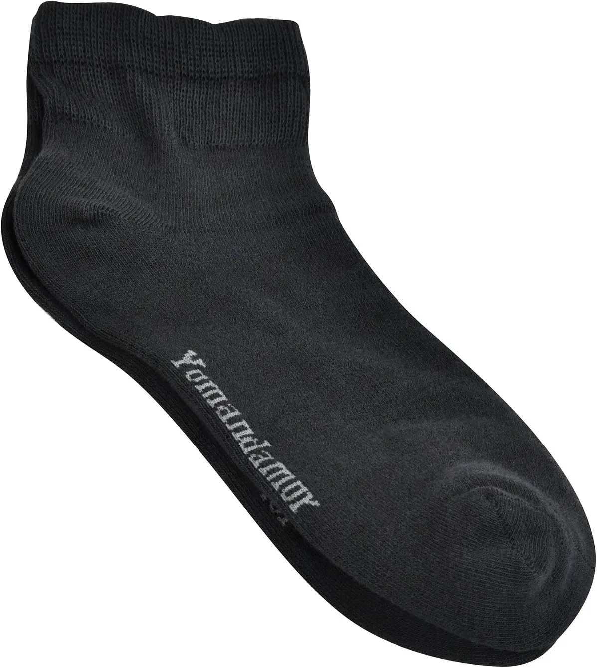 Yomandamor Mens Coolmax Ankle Wide Stretched Diabetic Socks with Seamless Toe,5 Pairs